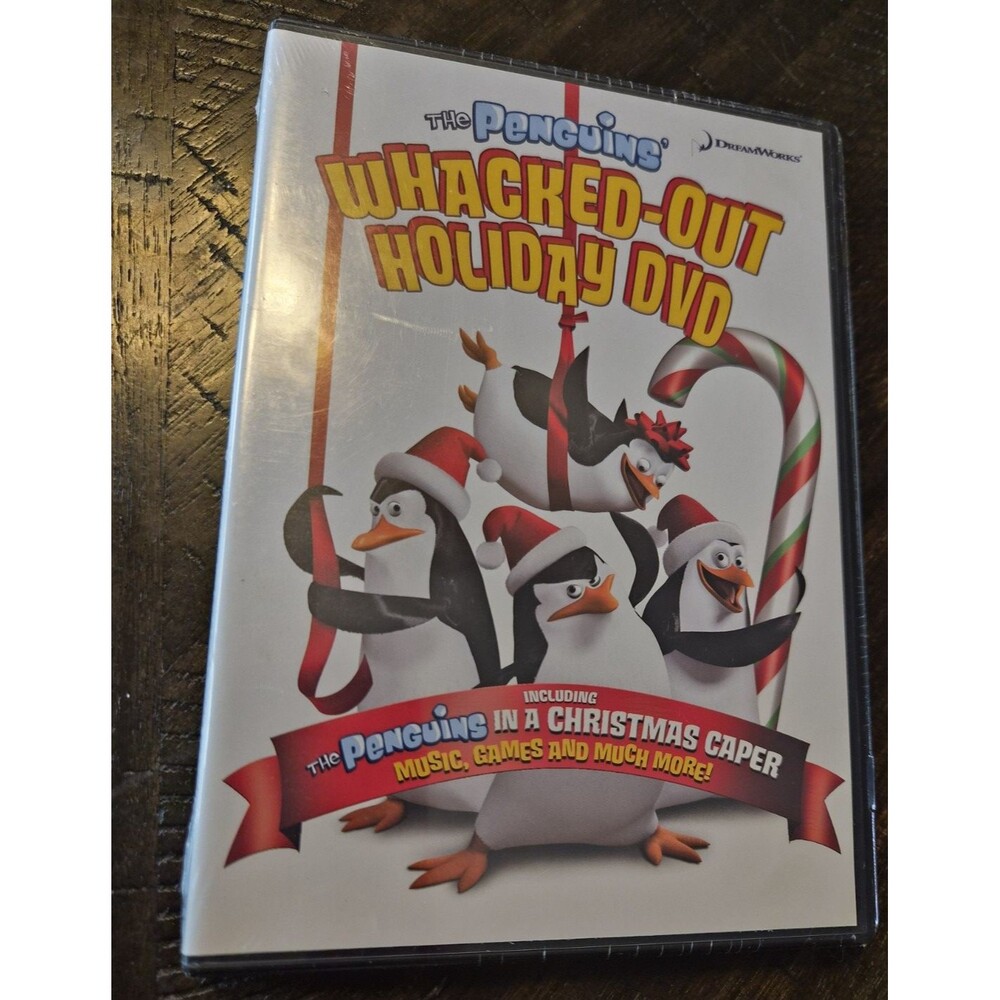 The Penguins Whacked-Out Holiday DVD 2005 Madagascar Spin-off Brand New Sealed